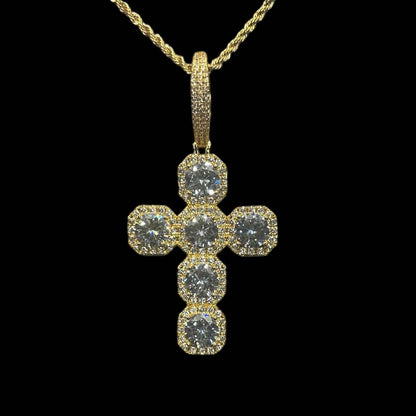 Ciondolo Croce style Oro - Preziosi Milano 