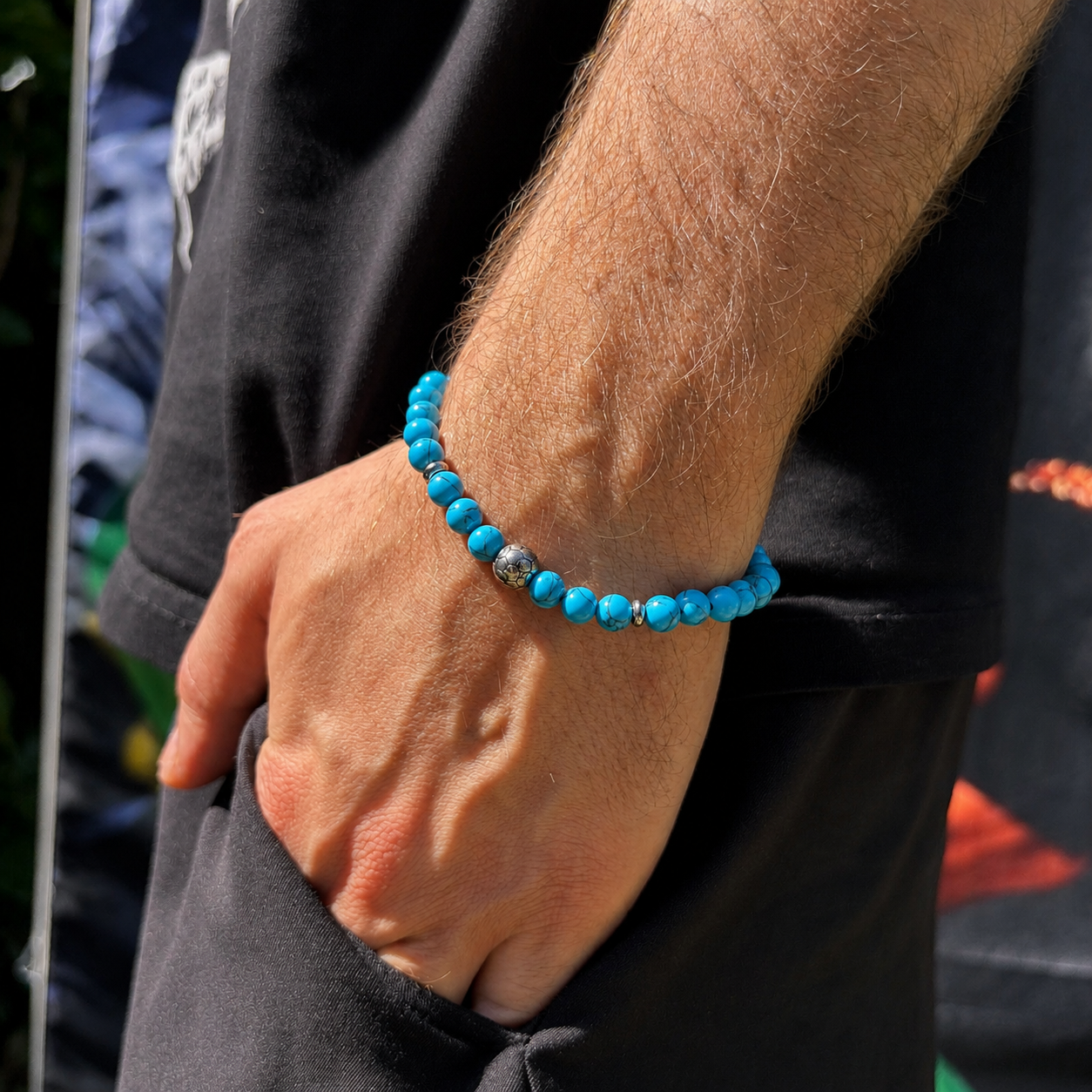 Bracciale Ultras Azzurro