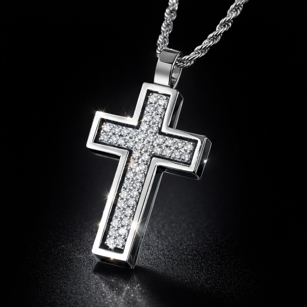 Ciondolo Croce Cristal Giro