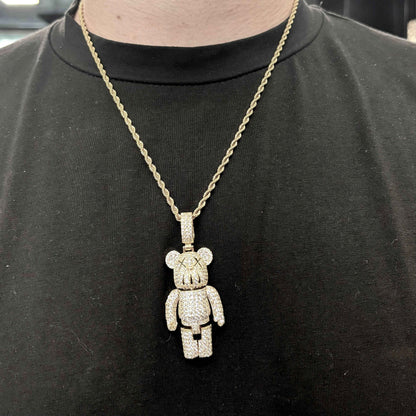 Ciondolo Bearbrick argento - Preziosi Milano 