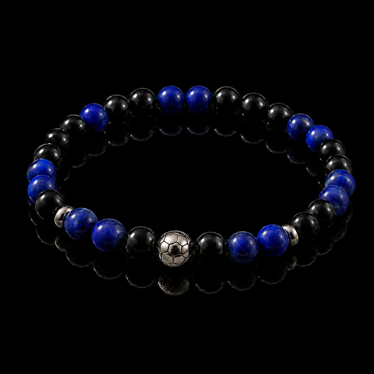 Bracciale Ultras Nero azzurro