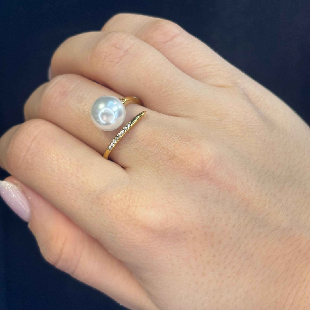 Anello Perla Oro - Preziosi Milano 
