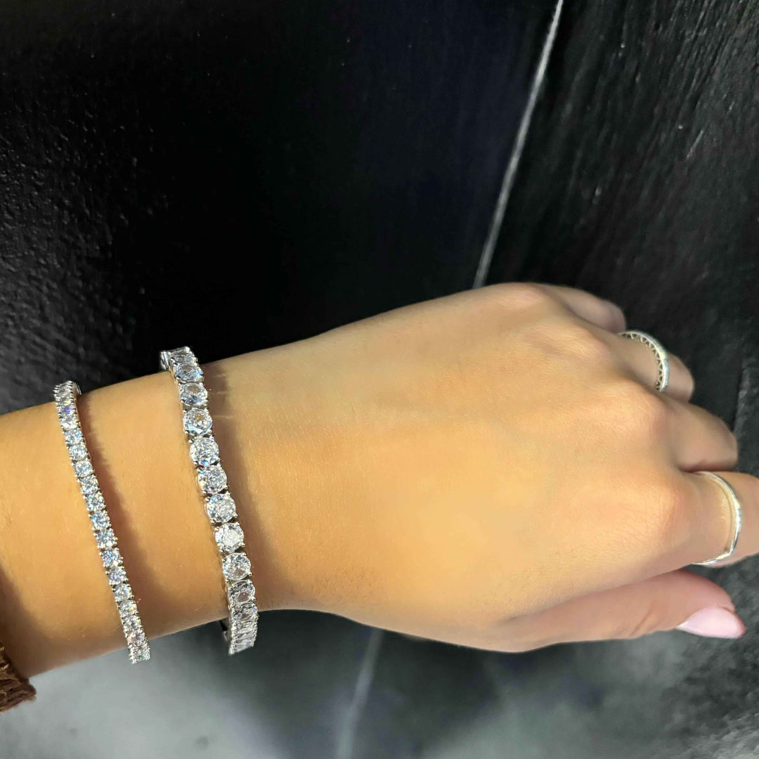 Bracciale Tennis Argento 925 - Preziosi Milano 