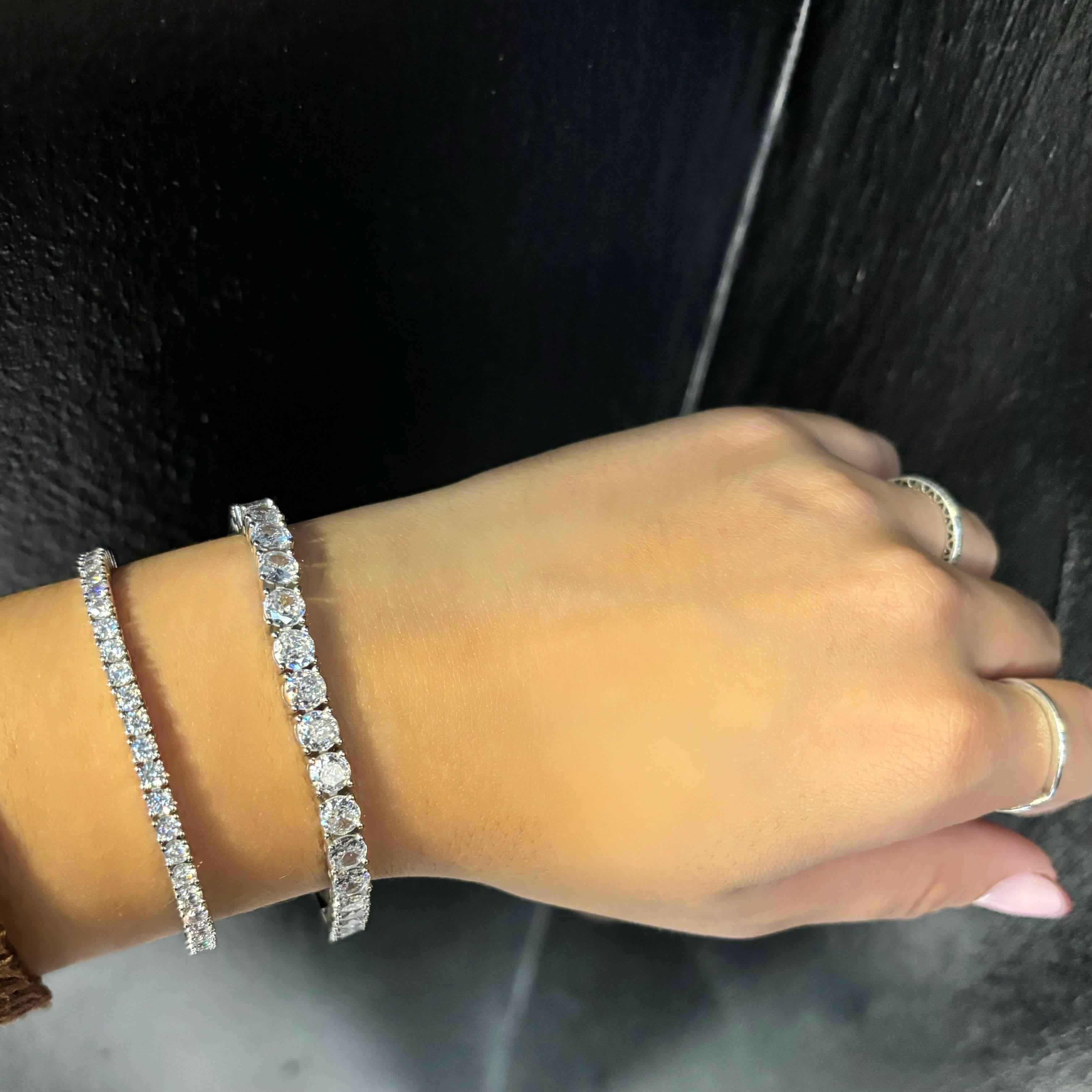 Bracciale Tennis Argento 925 - Preziosi Milano 