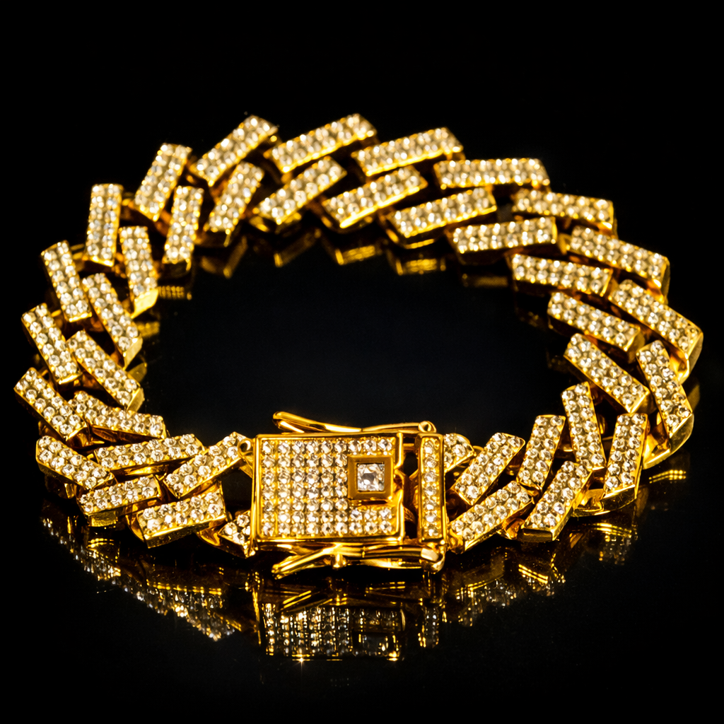 Bracciale Ice Square Oro