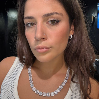 Collana Ice Style 11mm Argento 925 - Preziosi Milano 