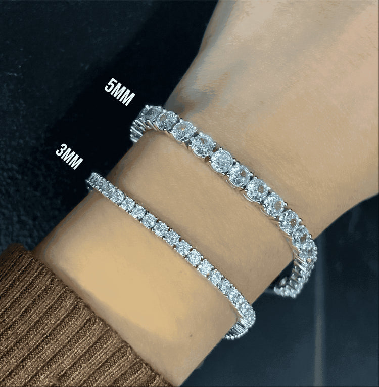 Bracciale Tennis Argento 925 - Preziosi Milano 