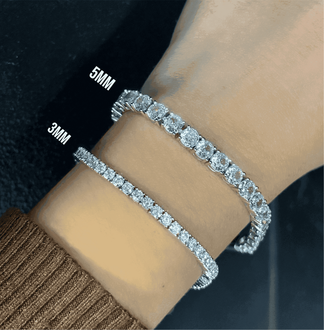 Bracciale Tennis Argento 925 - Preziosi Milano 