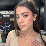 Collana Fiori Bianchi - Preziosi Milano 