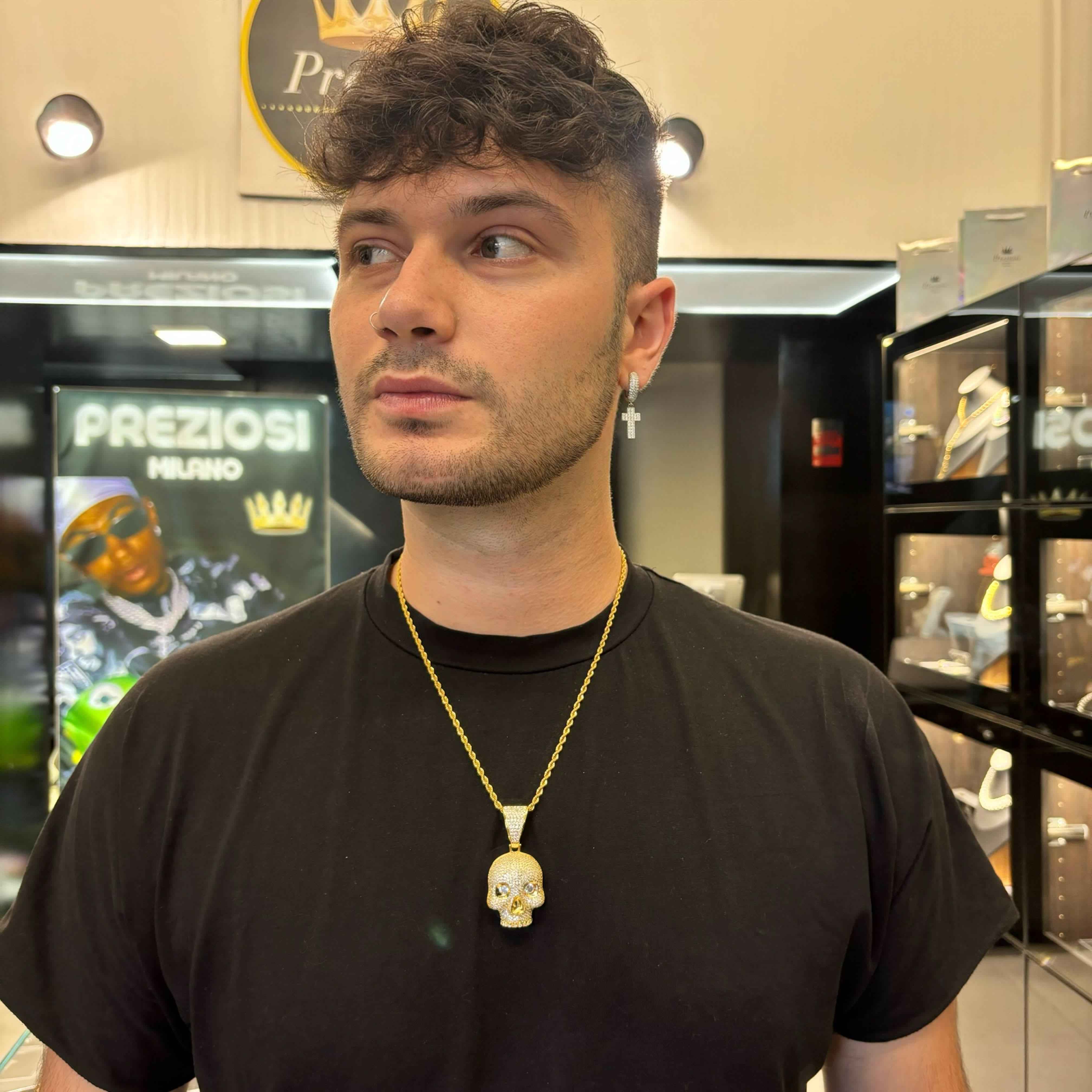 Ciondolo Skull - Preziosi Milano 