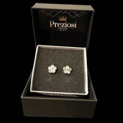 Orecchini Silver Flower - Preziosi Milano 