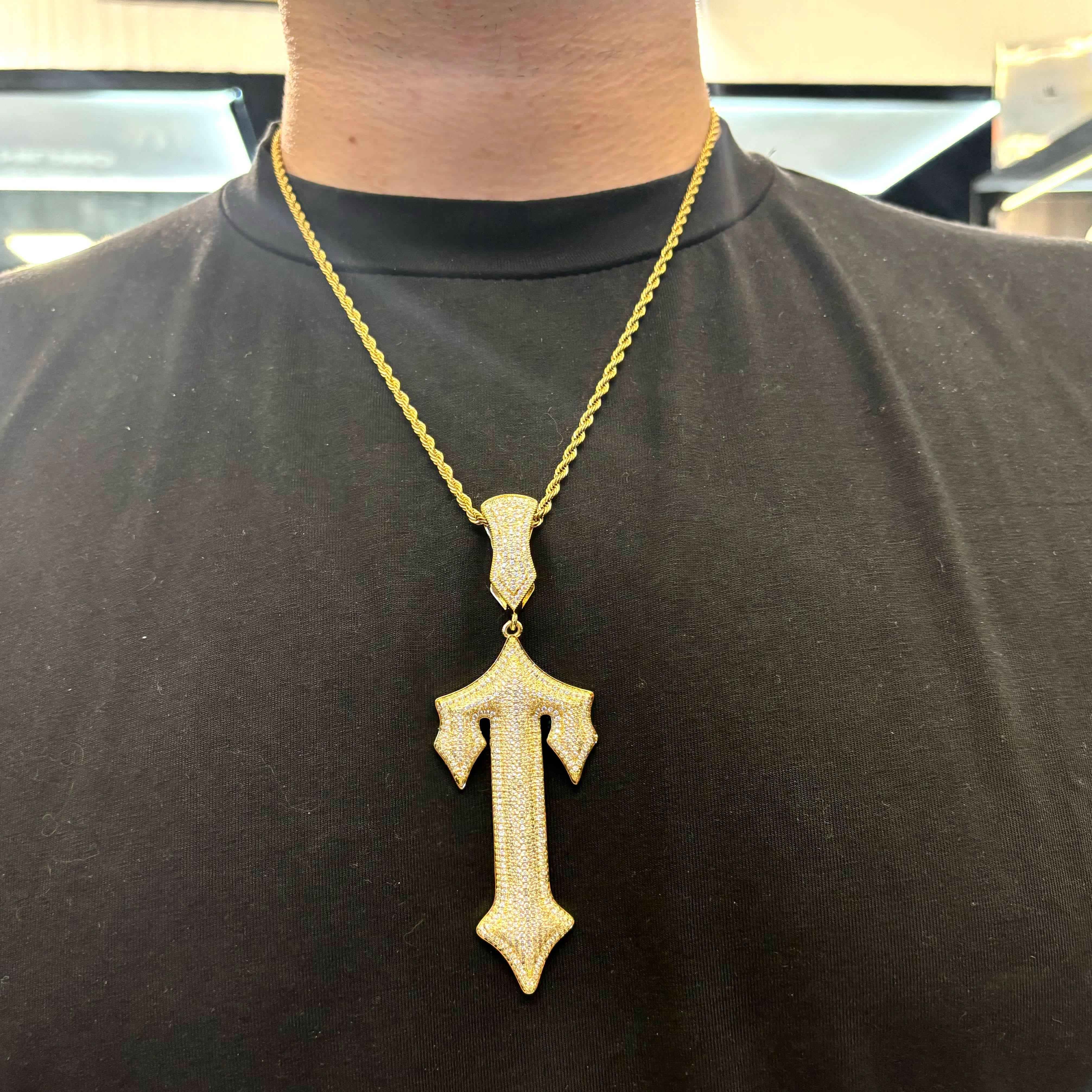 Ciondolo Big Trapstar Oro - Preziosi Milano 