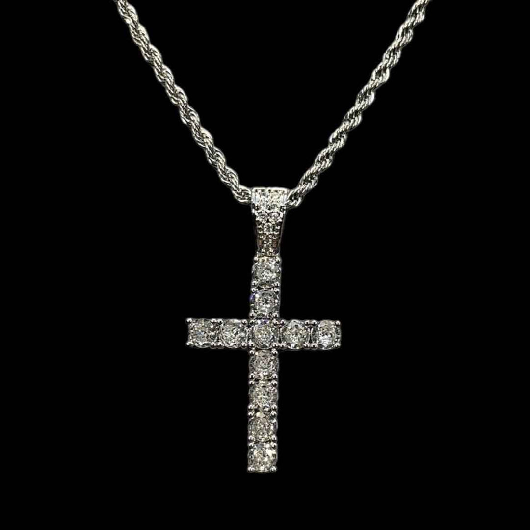 Ciondolo Cross Diamond Argento - Preziosi Milano 