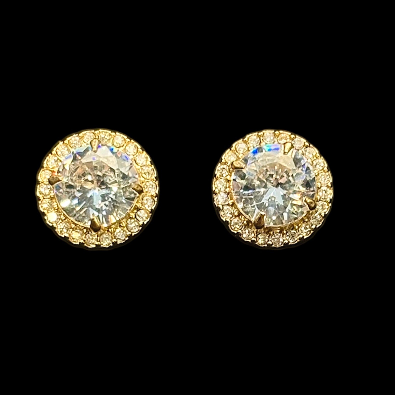 Orecchini Cristal Oro Acciaio - Preziosi Milano 