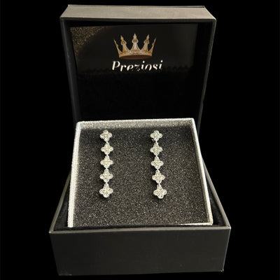 Orecchini Cristal Flower - Preziosi Milano 