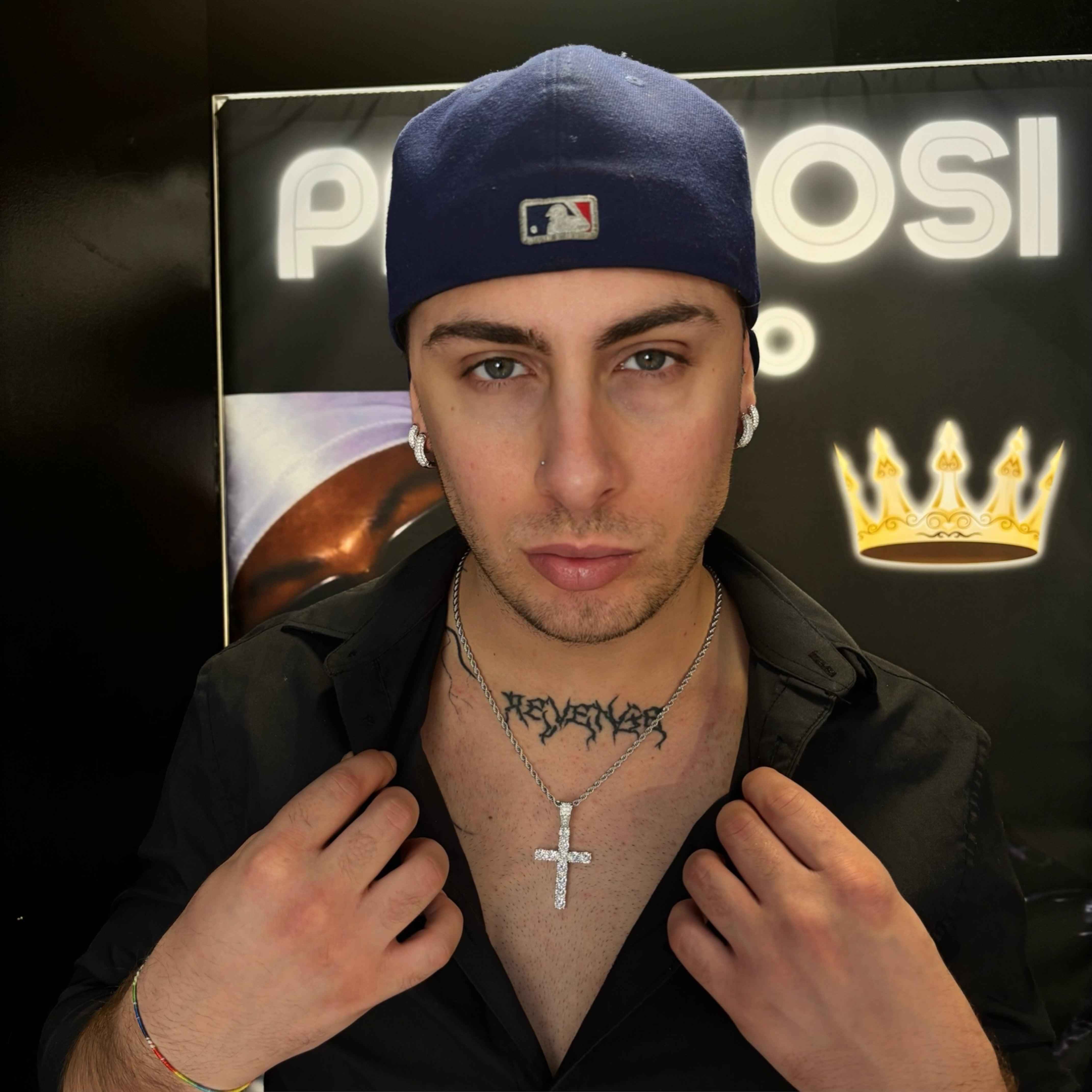 Ciondolo Cross Diamond Argento - Preziosi Milano 