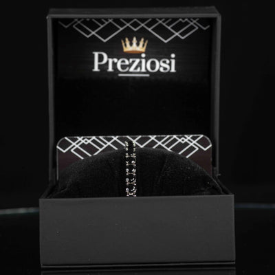 Bracciale Tennis Luxury Nero - Preziosi Milano 