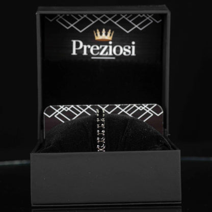 Bracciale Tennis Luxury Nero - Preziosi Milano 