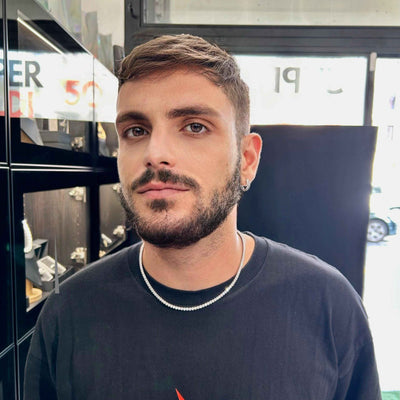 Collana Tennis Inox 3mm - Preziosi Milano 