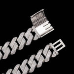 Collana Ice Trap 19mm Argento 925 - Preziosi Milano 