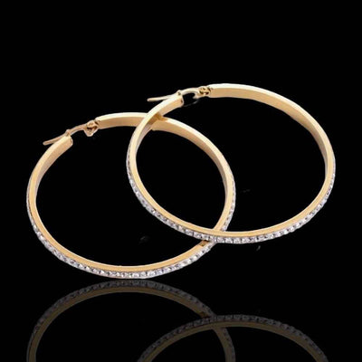 Orecchini Penelope Oro 6cm - Preziosi Milano 