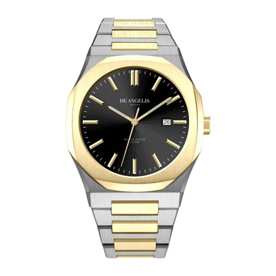 De Angelis Ocean Silver/Gold Nero Sunray - Preziosi Milano 