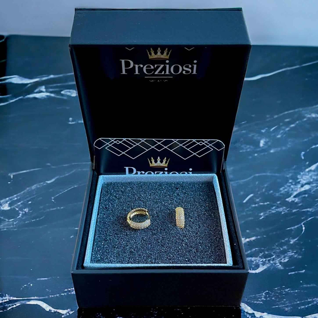 Orecchini Infinity Oro - Preziosi Milano 