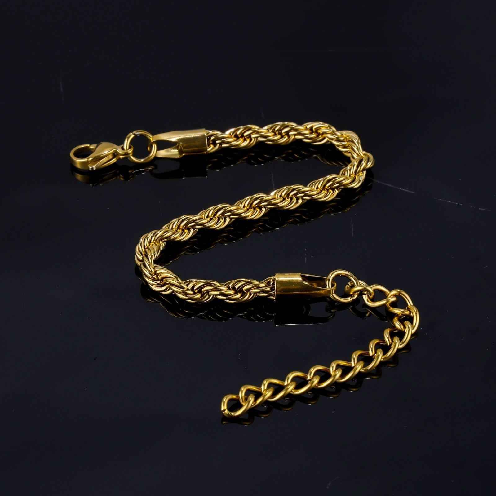 Bracciale Treccia Oro - Preziosi Milano 