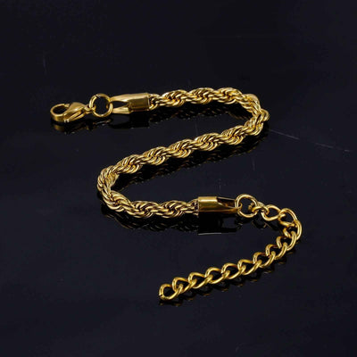 Bracciale Treccia Oro - Preziosi Milano bracciale