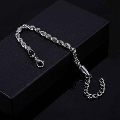 Bracciale Treccia Argento - Preziosi Milano bracciale