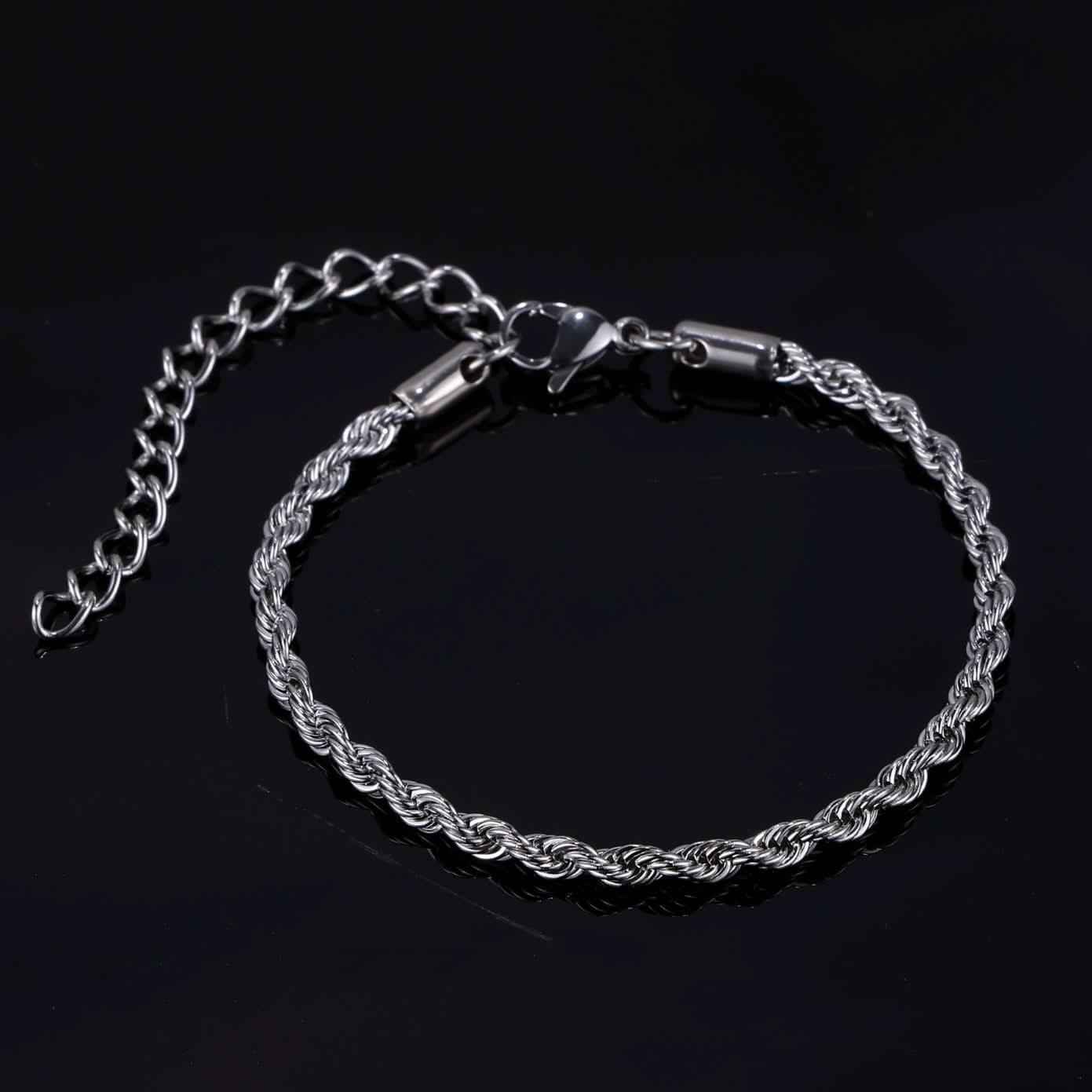 Bracciale Treccia Argento - Preziosi Milano bracciale