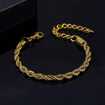 Bracciale Treccia Oro - Preziosi Milano bracciale