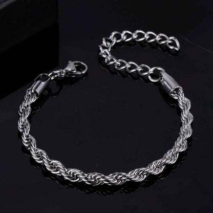 Bracciale Treccia Argento - Preziosi Milano bracciale