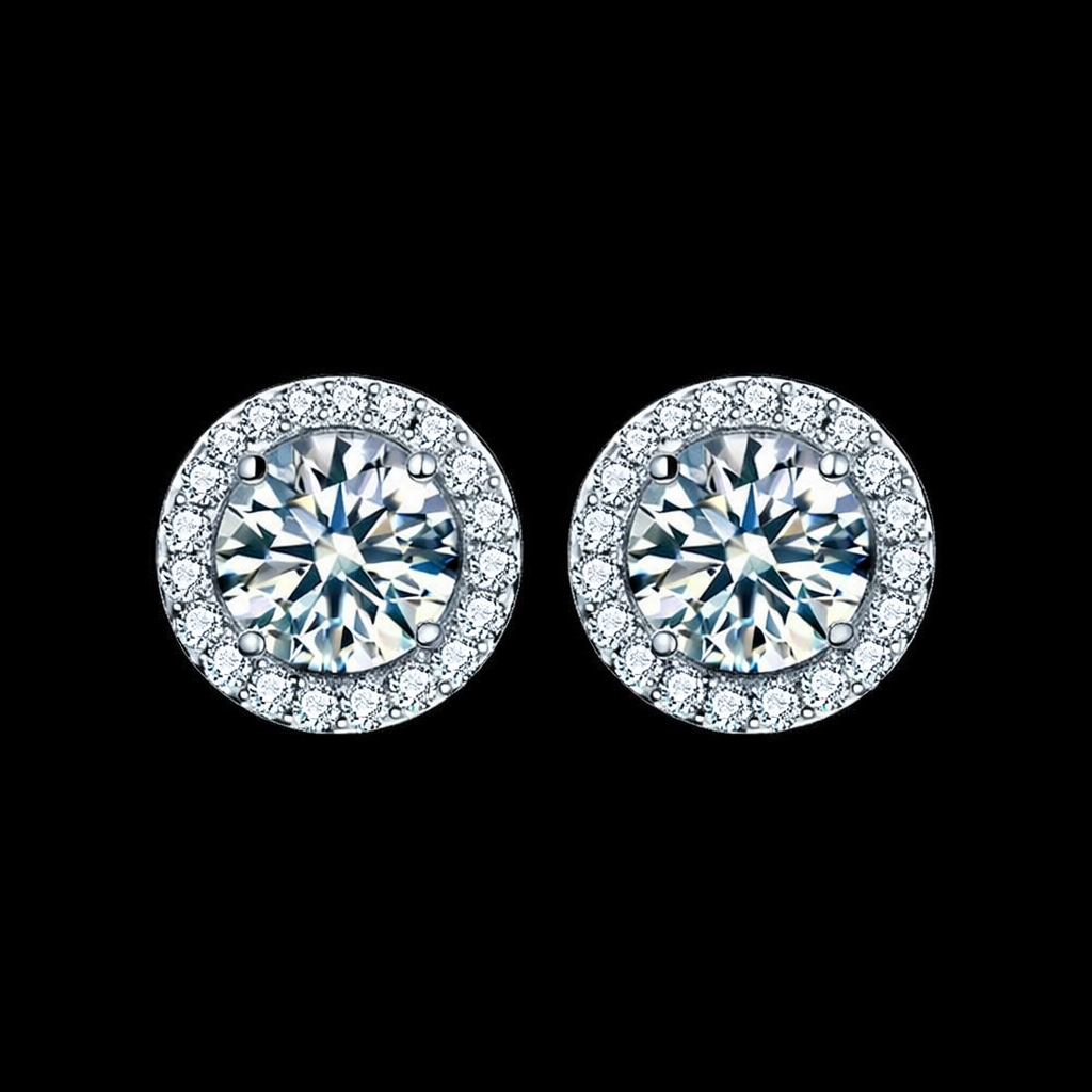 Orecchini Cristal Acciaio