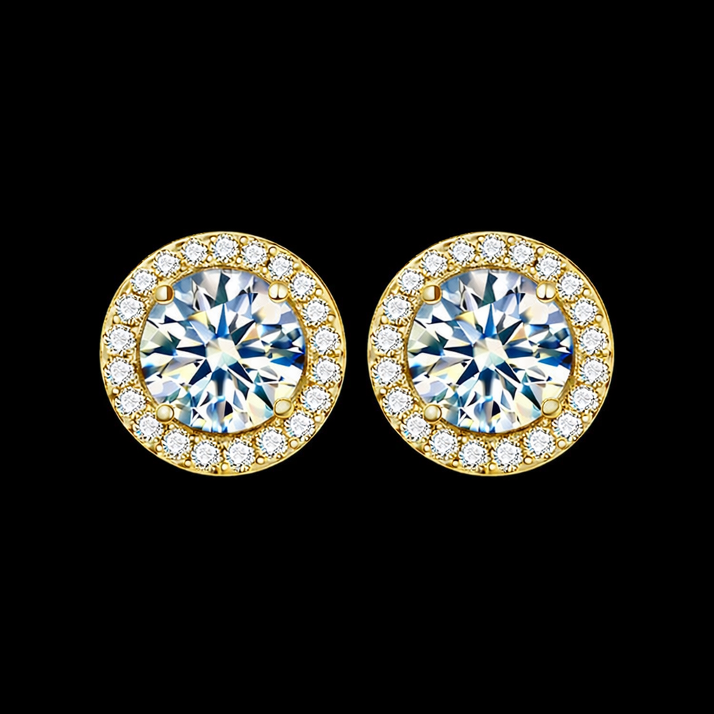 Orecchini Cristal Oro