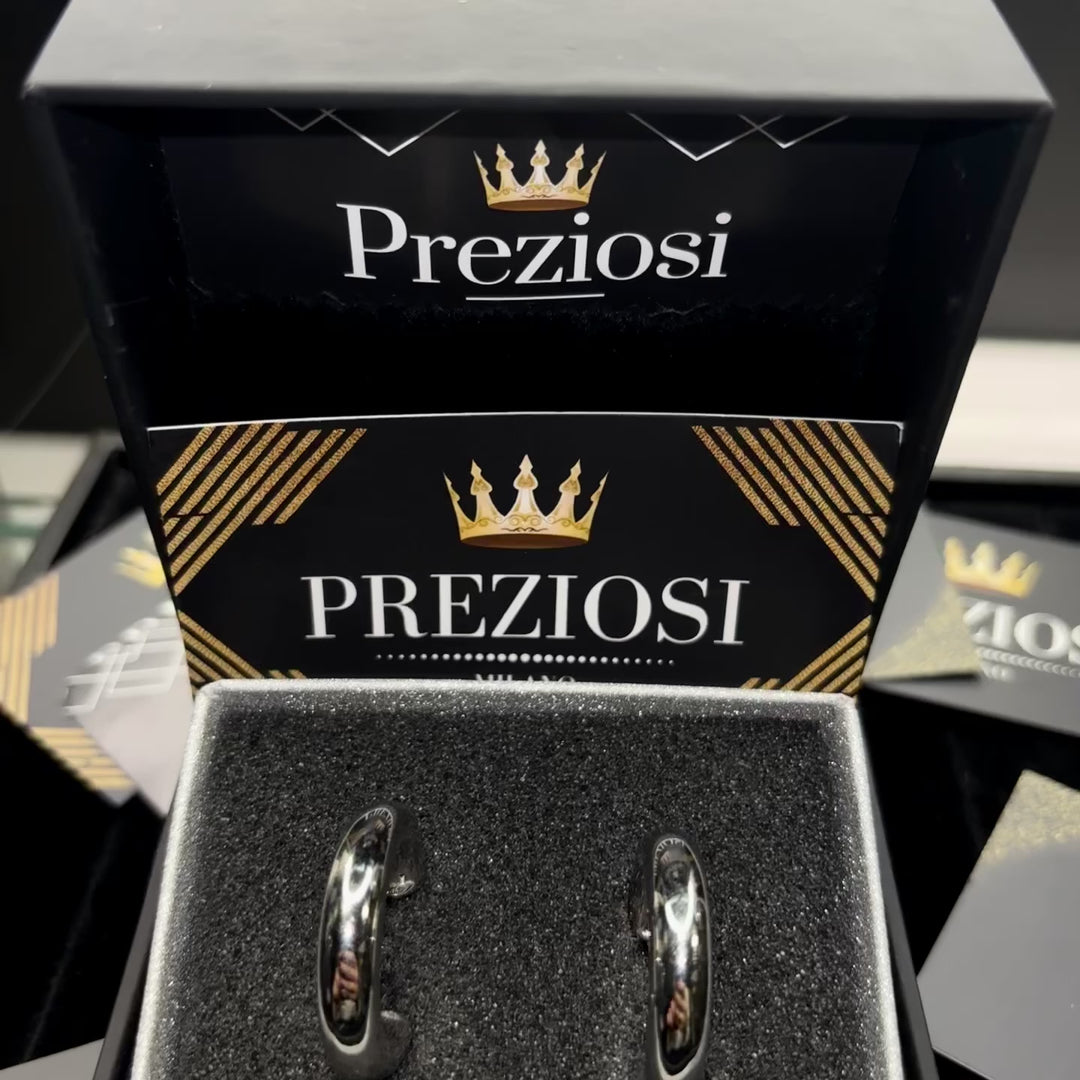Boucles d'oreilles en argent Brail