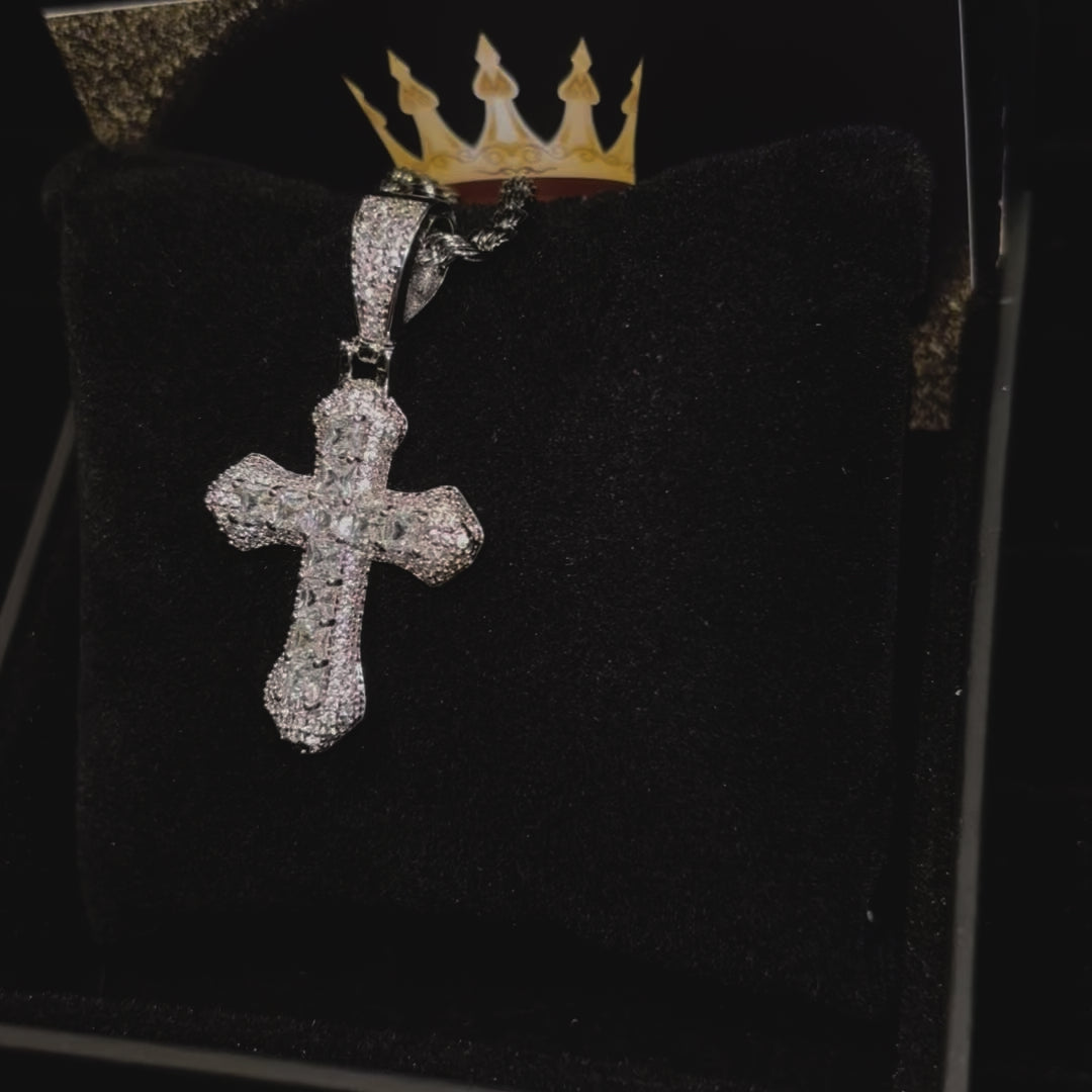 Pendentif Croix de l'Air Blanche