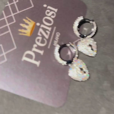 Orecchini Cuore Spezzato Luxury