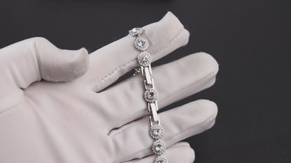Bracelet de luxe en cristal