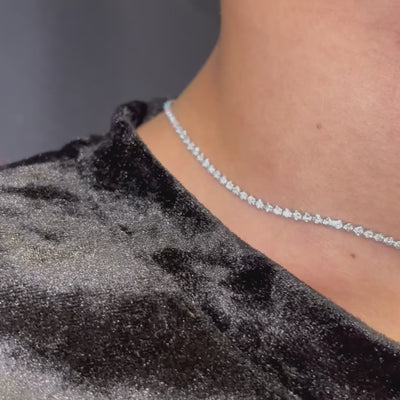 Collana + Bracciale Diamond Point