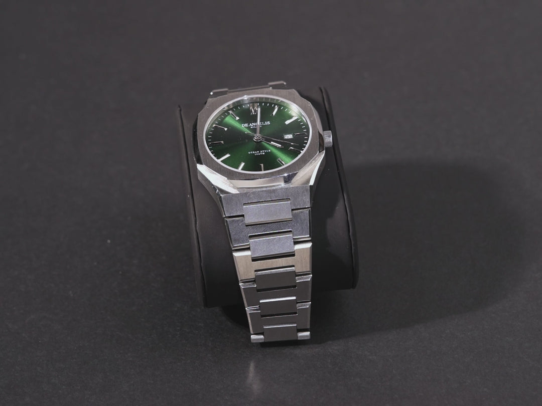 De Angelis Ocean Argent Vert Sunray