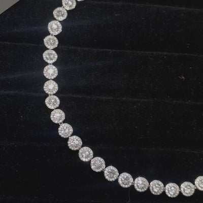 Collana Cristal Argento 925