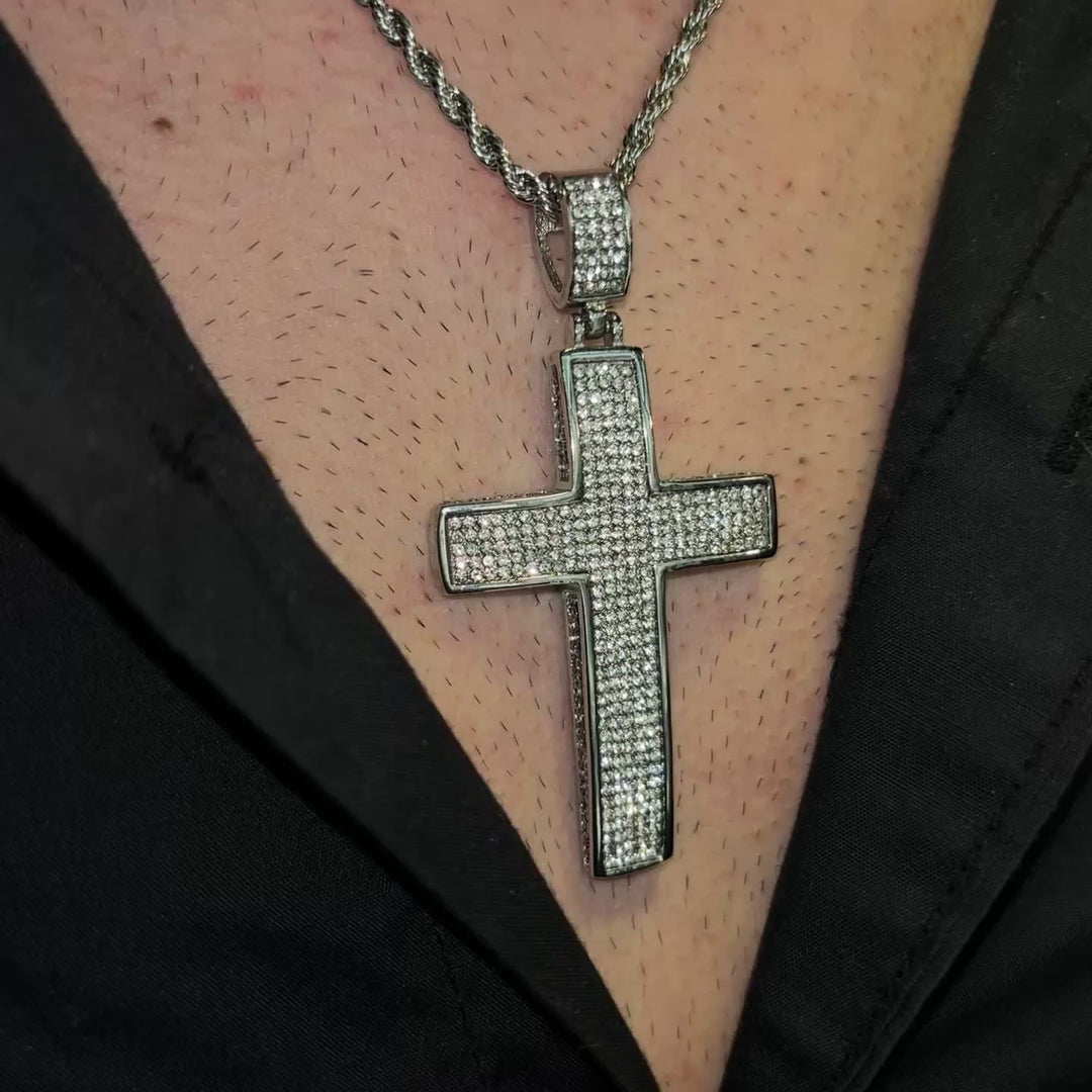 Pendentif Ice X Argent