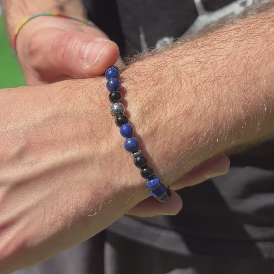 Bracciale Ultras Nero azzurro