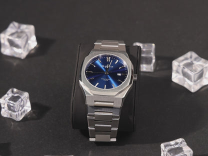 De Angelis Océan Argent Bleu Rayon De Soleil