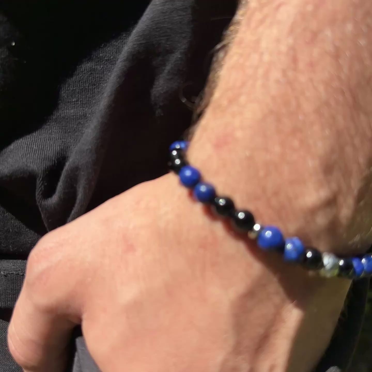 Bracciale Ultras Nero azzurro