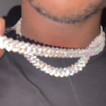 Collana Cubana Di Diamanti | Collana Cubana Da Uomo | Preziosi Milano