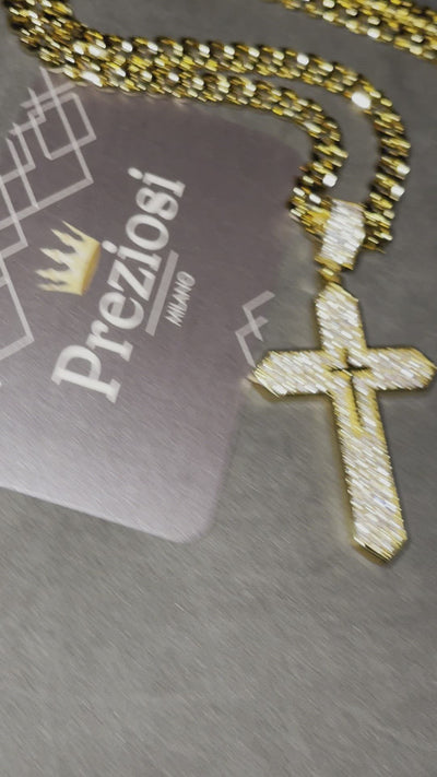 Collana Ice Double X