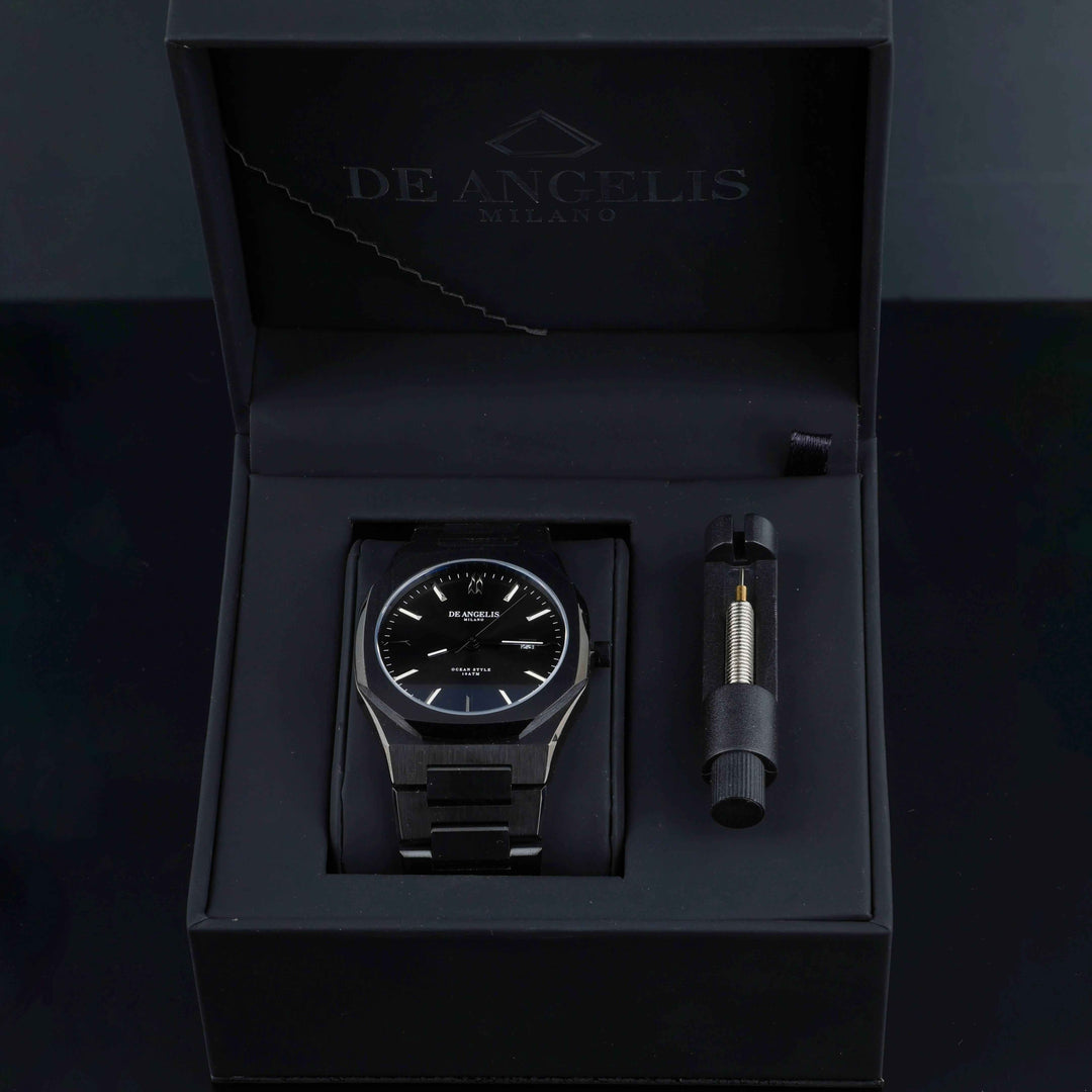 De Angelis Ocean Black Nero Sunray - Preziosi Milano 