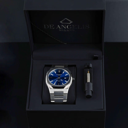 De Angelis Ocean Silver Blu Sunray - Preziosi Milano 